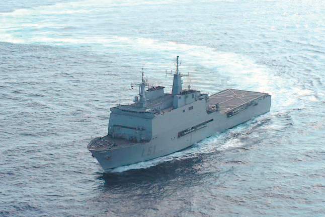 Visita a los buques del Grupo Expedicionario DDALO de la Armada - 
